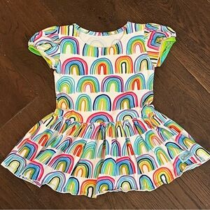 Sweet Petunia Rainbow Tunic